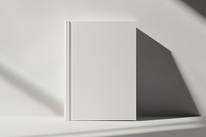 Blank white hardcover book mockup, a School & Education Photo by MistyDay