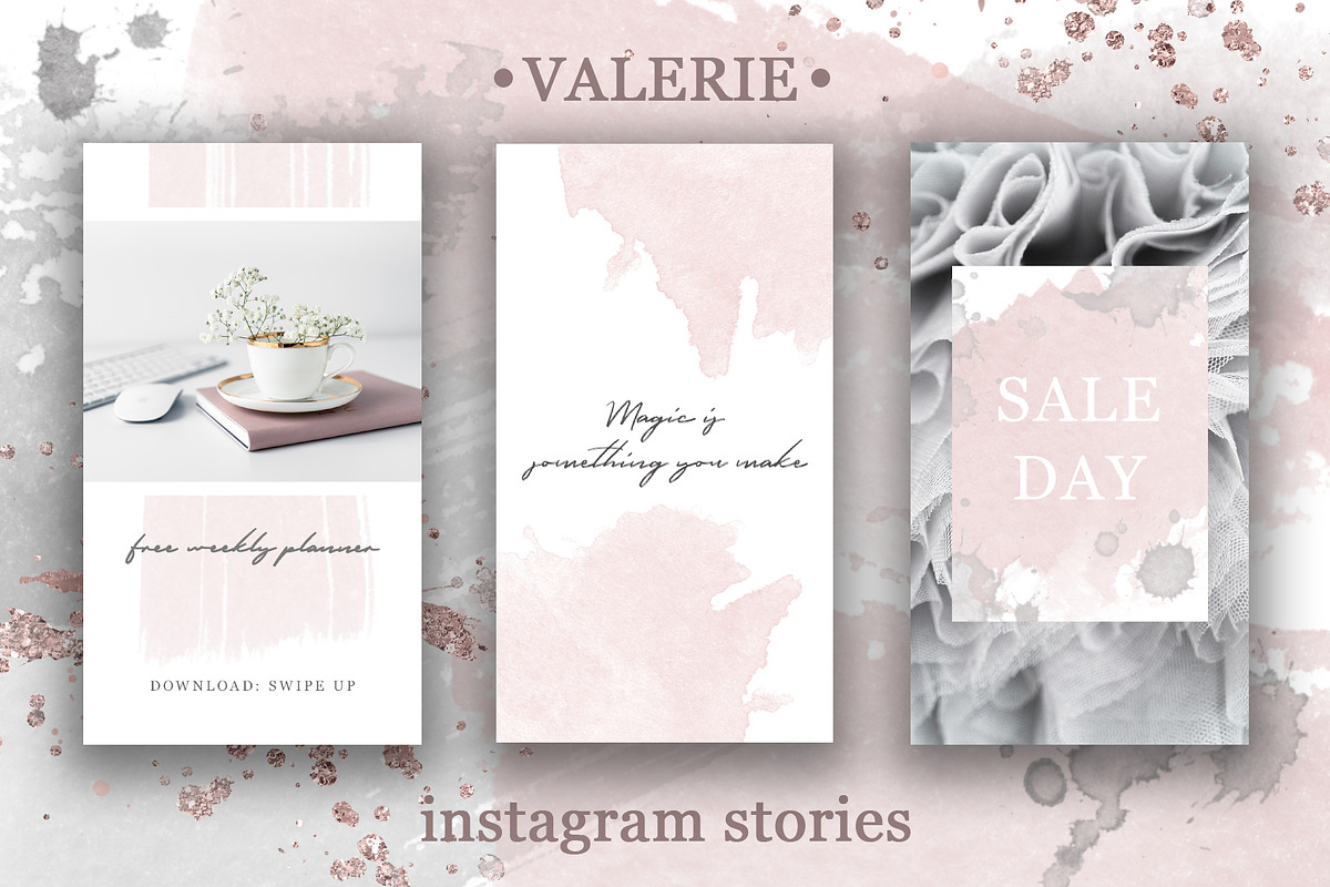Animated Stories Valerie, a Social Media Template by Bang Bang Bureau (Photo 7 of 10)