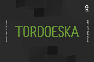 Tordoeska Sans Serif Font