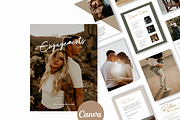 CLASSIC Engagement Photos Guide, a Magazine Template by Signature Edits (Thumbnail 1 of 11)