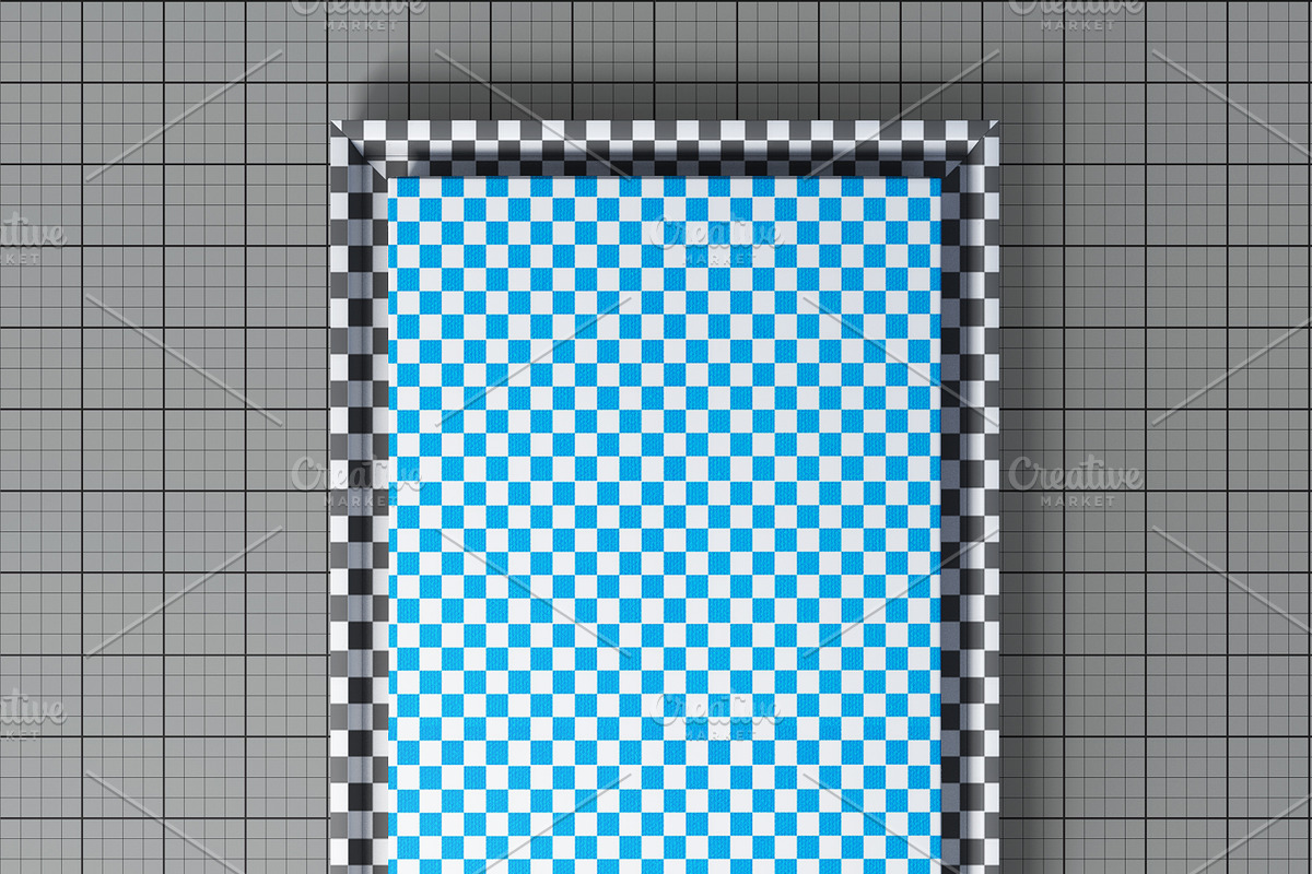 Wood Frame Canvas Mock-Up, a Pens & Pencil Mockup by desgiant (Photo 23 of 26)