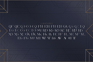 Akros - Art Deco Serif Extras