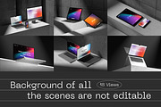 Apple Products Mockup Collection, a Device Mockup by Mockupdaddy (Thumbnail 2 of 20)