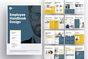 The Employee Handbook Template, a Brochure Template by ArtisanaAura (Thumbnail 1 of 14)
