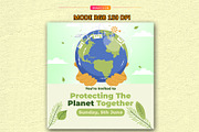 Poster Earth Day, a Social Media Template by Eka Design (Thumbnail 2 of 4)