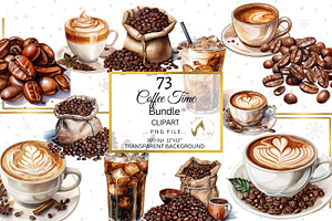 Coffee Clipart Bundle