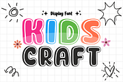 Kids Daily - Display Font, a Font by KiddoGlyphs Studio (Thumbnail 2 of 3)