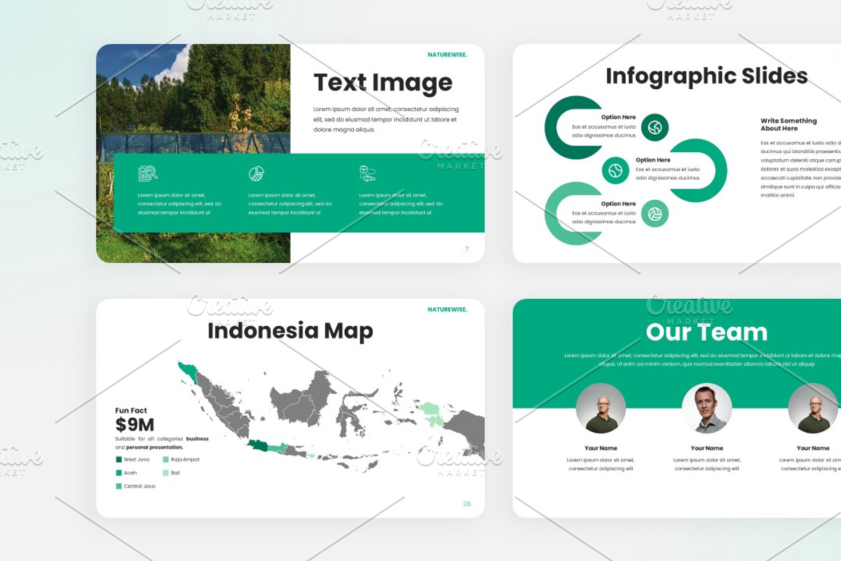 Nature Wise Presentation, a Presentation Template by Interpitch (Photo 6 of 8)