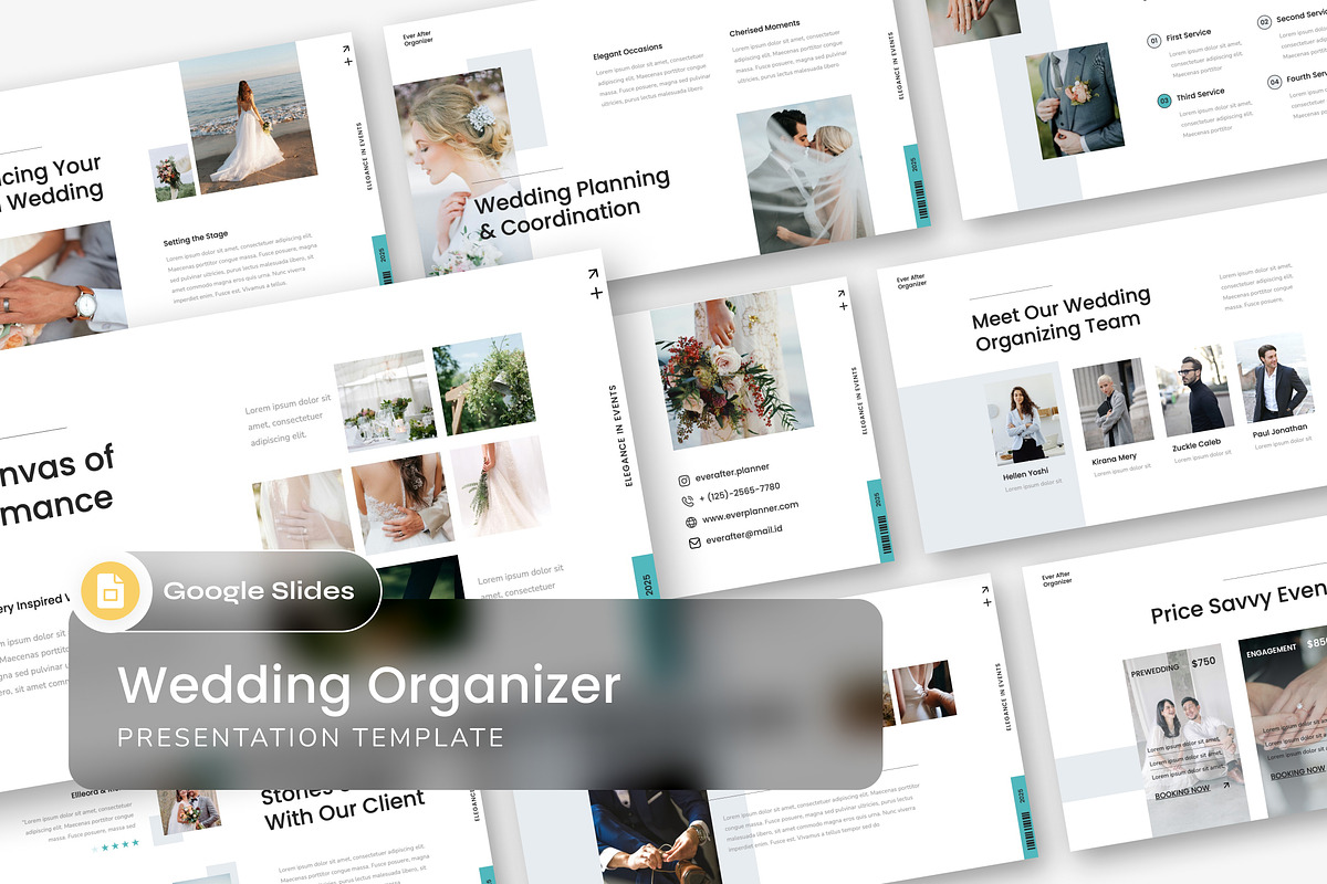 Wedding Organizer Presentation Slide, a Presentation Template by Antstheme (Photo 1 of 2)