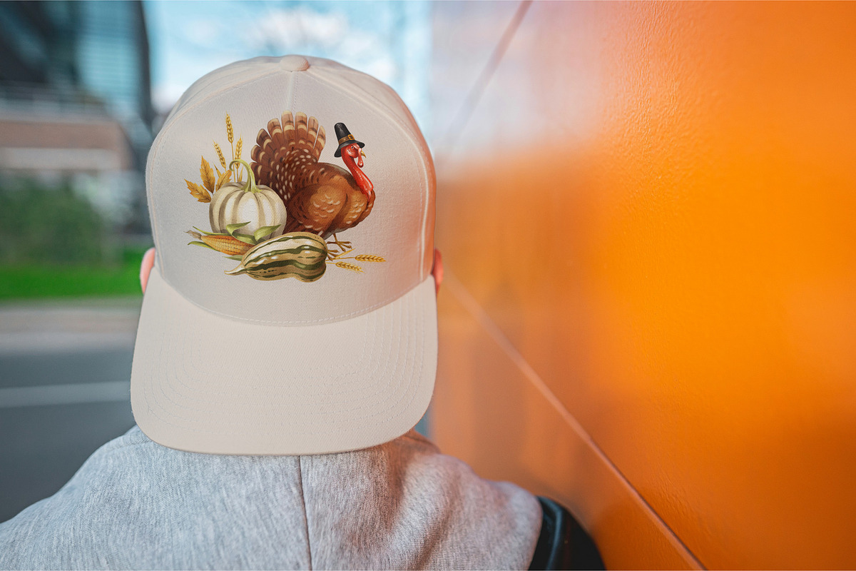 Happy Thanksgiving Collection, a Seasonal Illustration by IrynaPanashii (Photo 10 of 10)
