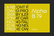 Vilonti, a Sans Serif Font by OWL KING (Thumbnail 6 of 10)