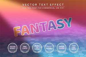 Fantasy - Editable Text Effect