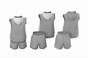 Woman Sportswear 09 High Poly