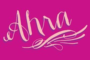 Ahra Family, a Script Font by Magpie Paper Works (Thumbnail 1 of 5)