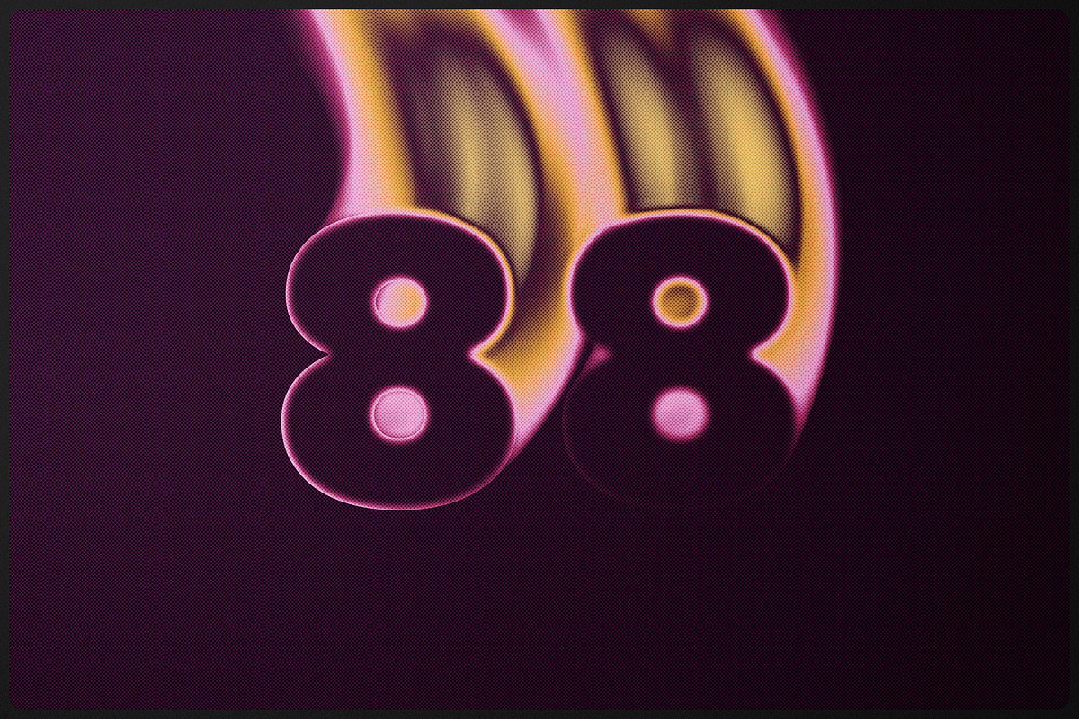 Psychedelic Glow Text Effect, a Layer Style Add-On by Milka (Photo 5 of 5)