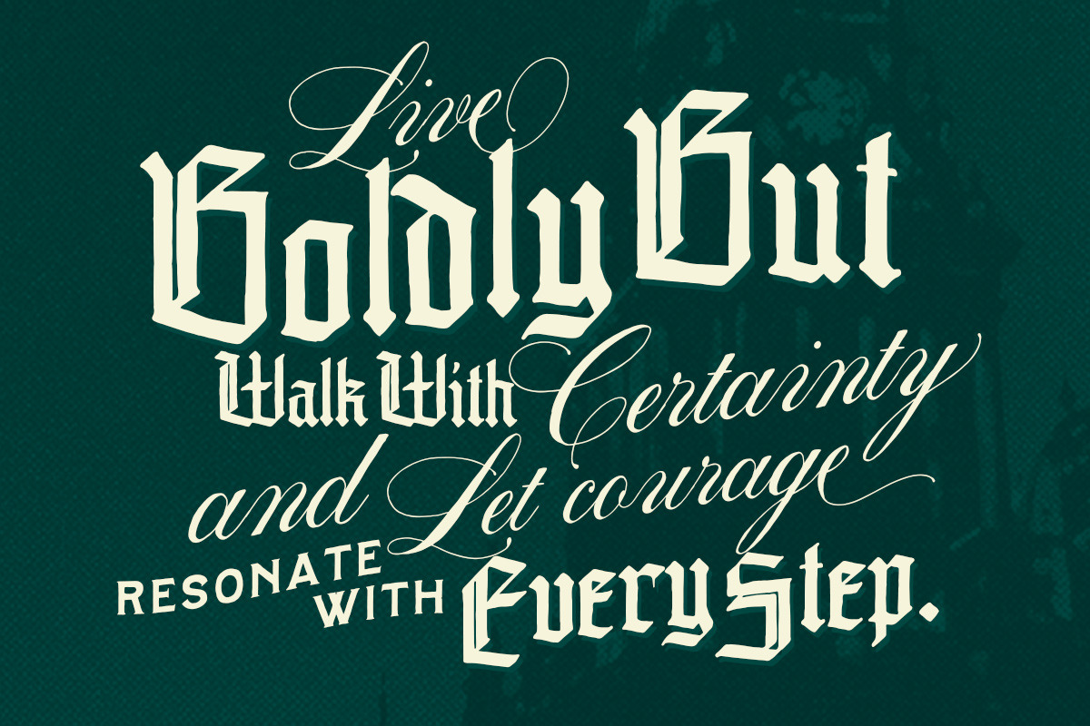 Moleira Font Collection, a Blackletter Font by Letterhend Studio (Photo 5 of 9)