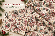 Vintage Holiday Toile Pattern Bundle, a Pattern Graphic by Olya Creative (Thumbnail 10 of 31)