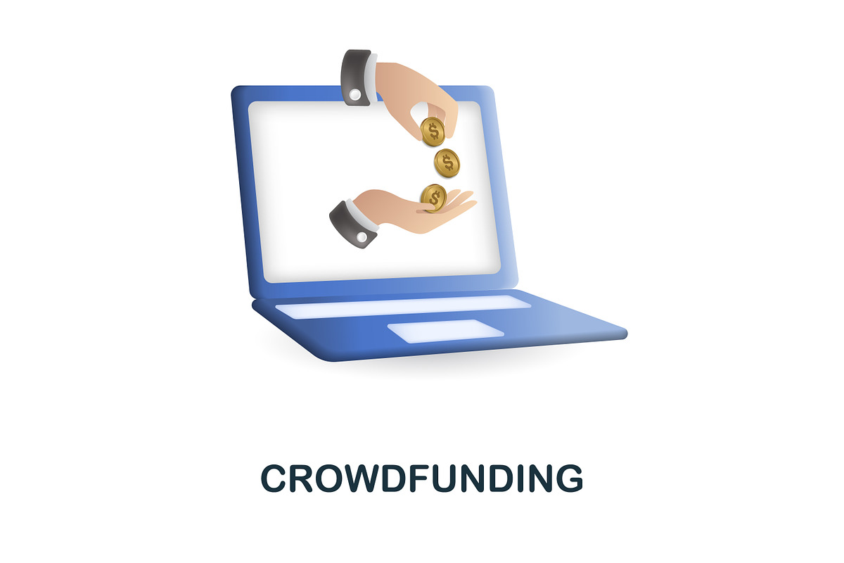 Crowdfunding 3D Icons Set Bundle, an Object Graphic by Aimagenarium@gmail.com (Photo 3 of 21)