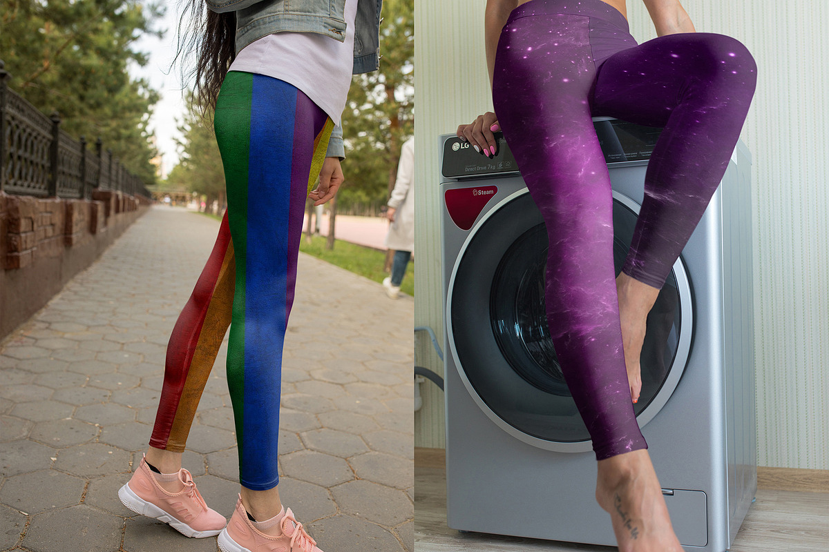 100 Leggings Mock-Up #20, a Bottom Mockup by Freeman Studio (Photo 32 of 58)