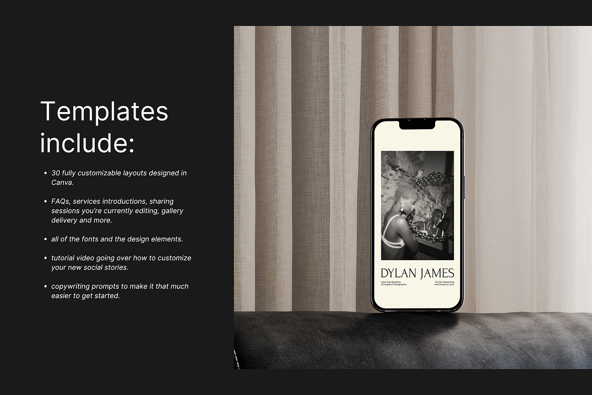 Bold Canva Instagram Templates, a Social Media Template by Seventh Made (Photo 3 of 3)