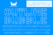 Perfect Cloud font, a Font by weknow (Thumbnail 2 of 8)