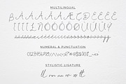 Fribourg Modern Handwritten Font, a Script Font by Helotype (Thumbnail 8 of 8)
