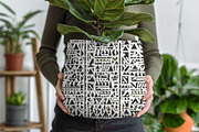 41 seamless black white mix pattern, a Pattern Graphic by ARTOZEN DIGITAL (Thumbnail 8 of 14)