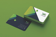 Business card template, a Business Card Template by Workhu (Thumbnail 1 of 5)