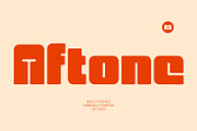 CS Aftone – Bold Font, a Sans Serif Font by Craft Supply Co. (Thumbnail 1 of 8)