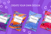 Snack bag mockup set, a Cups & Container Mockup by ShooShooShop (Thumbnail 5 of 7)