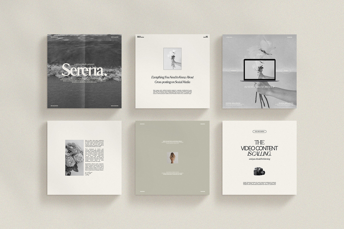 SERE / Entire Instagram Collection, a Social Media Template by Wildnun Studio (Photo 7 of 53)