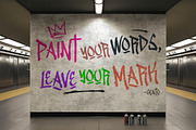Raimok Skcoterc - Graffiti Font, a Handwritten Font by twinstd (Thumbnail 5 of 9)
