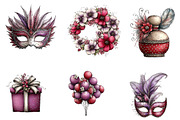 Luxury New Years Eve Clipart, an Illustration by CreationArt (Thumbnail 5 of 5)