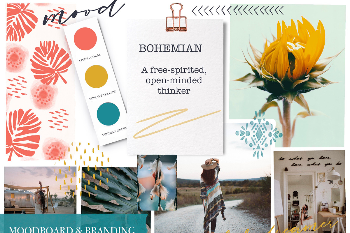 Bohemain Brush pack for Procreate, a Brush Add-On by OkayAnnie Designs (Photo 5 of 12)