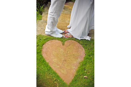 Close-up of bride's and groom's feet, a Person Photo by Elizaveta Galitskaya