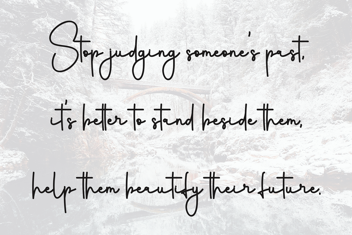 Shoulmate, a Handwritten Font by InermediaSTUDIO (Photo 7 of 8)