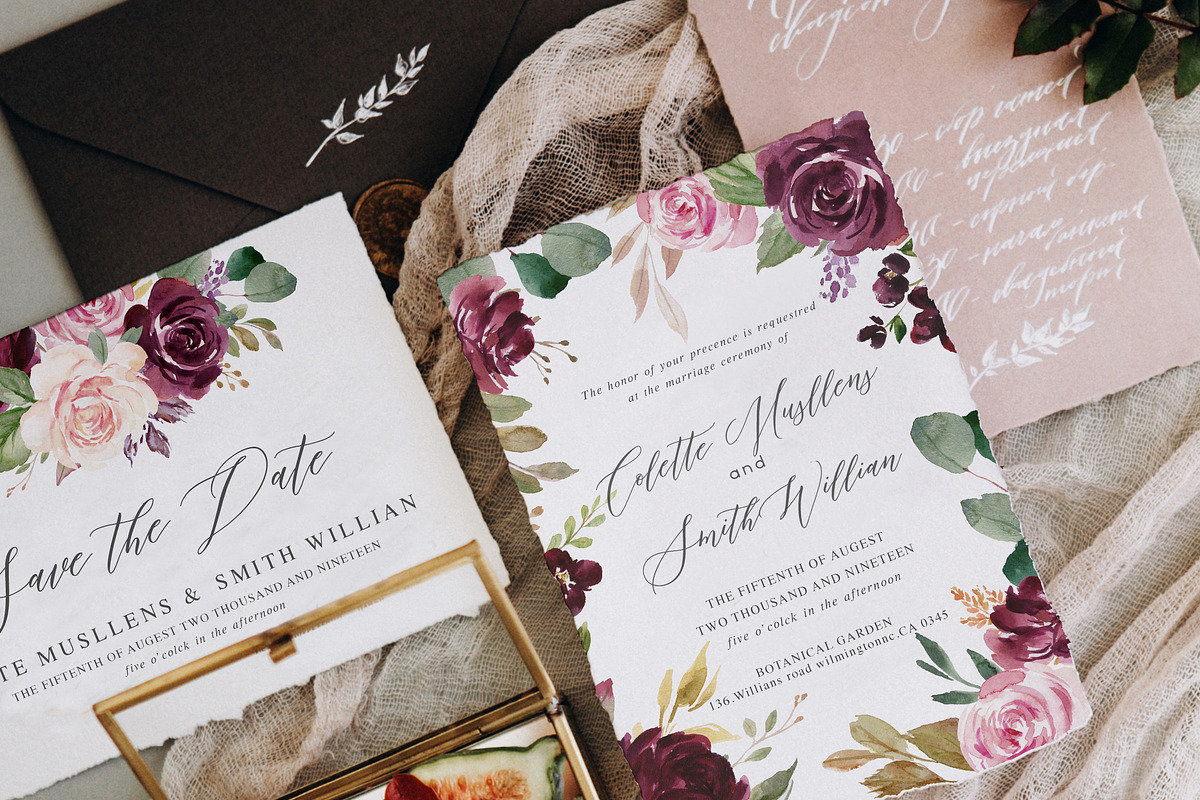 Moody&Rustic-Watercolor Graphic Set, a Decorative Illustration by Graphic Box (Photo 8 of 11)