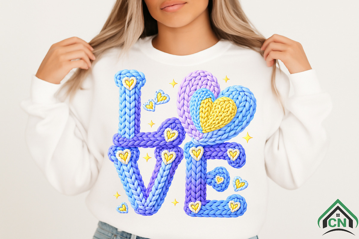 Faux Yarn Crochet Love Valentines, an Illustration by Craft Nest (Photo 4 of 8)