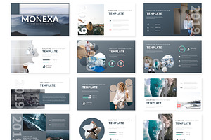 Monexa - Google Slide Template
