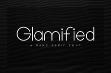 Glamified - Advertisement Font