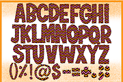 Halloween candy-PNG fonts, a Handwritten Font by It me digital art (Thumbnail 4 of 9)
