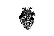 Floral Heart Silhouette Bundle, an Illustration by Designs_River (Thumbnail 2 of 31)