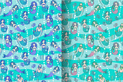 Sea life, a Pattern Graphic by merion_merion (Thumbnail 4 of 4)