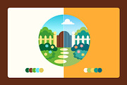 75 Landscape Flat Icons, an Emoji Icon by Creative Stall (Thumbnail 7 of 10)