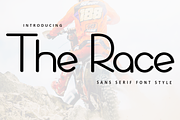 The Race, a Sans Serif Font by FreshTypeINK (Thumbnail 1 of 8)