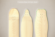 Skateboard Deck Mockup, a Product Mockup by Evan Molina (Thumbnail 3 of 3)