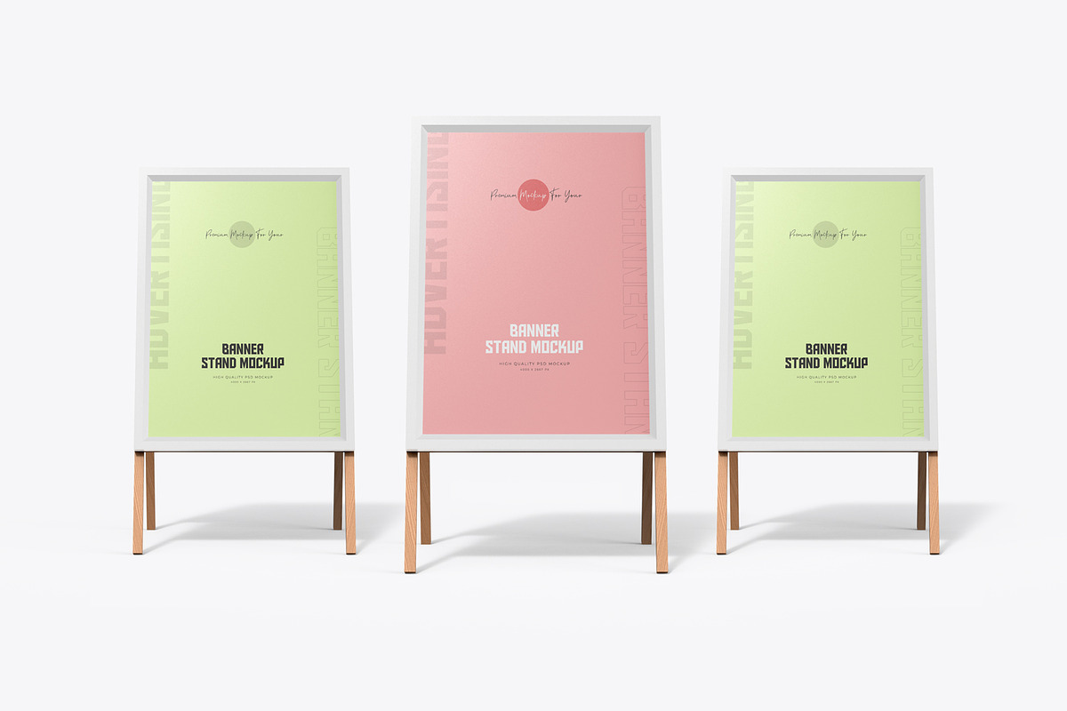 Advertising Banner A Stand Mockup, an Advertising Mockup by Ram Studio LLC (Photo 3 of 7)