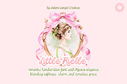 Little Rielle| Fairytale Handwritten, a Handwritten Font by Setara Langit CreativeStd (Thumbnail 1 of 12)