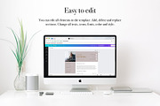 Clean Resume Template Pack | Canva, a Resume Template by Lux Resume (Thumbnail 7 of 9)