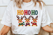 Ho Ho Ho Deer Reindeer Christmas Png, an Illustration by Libby Wishes (Thumbnail 4 of 4)